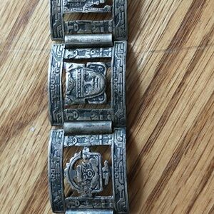 Peru Sterling Silver Storyteller Bracelet
